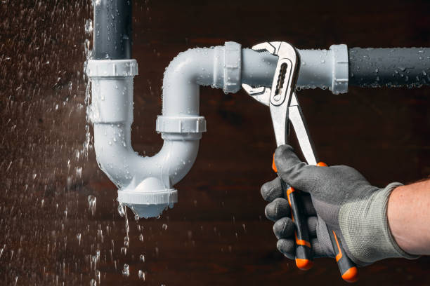 Professional Sewer Line Repair technician working in Lannon, WI